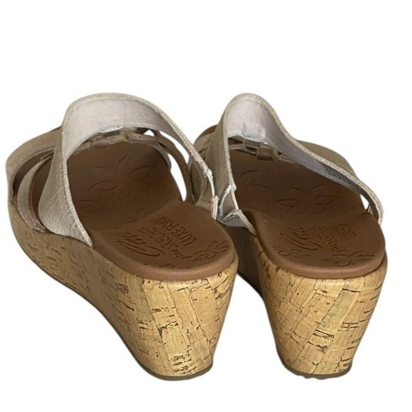 Skechers Women's Beverlee-Sail Away Wedge Sandal Size 8 - Picture 4 of 8